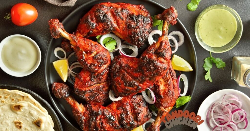 tandoori chicken is made with authentic recipes and techniques from Shaad Deshi Cuisine